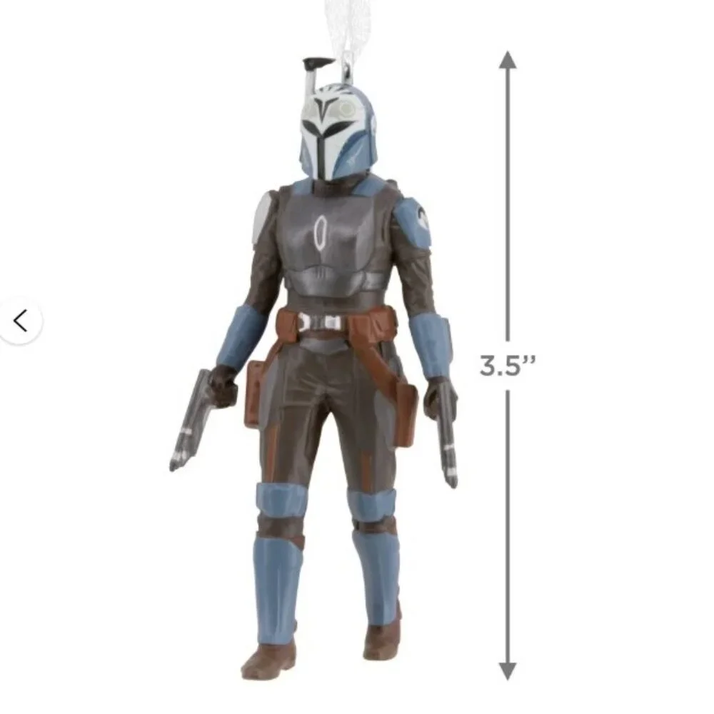 Hallmark Star Wars The Mandalorian Bo-Katan Kryze Christmas‎ Tree Ornament